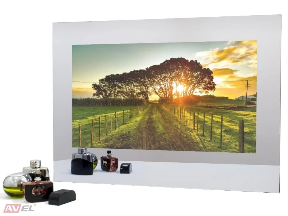 AVS240SM + Roku Express 23,8" Magic Mirror Smart TV