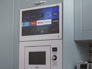 Cabinet Door TV in Kitchen – Look and Feel 